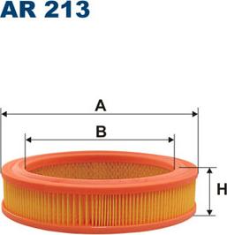 Filtron AR213 - Воздушный фильтр parts5.com