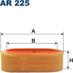 Filtron AR225 - Воздушный фильтр parts5.com