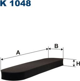 Filtron K1048 - Фильтр воздуха в салоне parts5.com