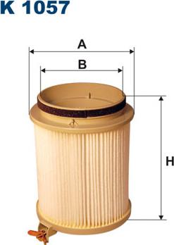 Filtron K1057 - Фильтр воздуха в салоне parts5.com