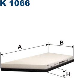 Filtron K1066 - Фильтр воздуха в салоне parts5.com