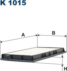 Filtron K1015 - Фильтр воздуха в салоне parts5.com