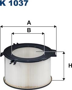 Filtron K1037 - Фильтр воздуха в салоне parts5.com