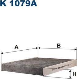 Filtron K1079A - Фильтр воздуха в салоне parts5.com