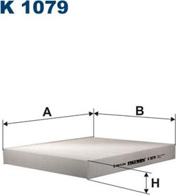 Filtron K1079 - Фильтр воздуха в салоне parts5.com