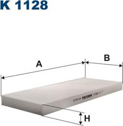 Filtron K1128 - Фильтр воздуха в салоне parts5.com