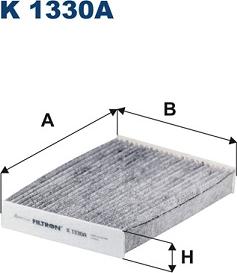 Filtron K 1330A - Filter, interior air parts5.com