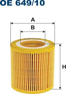 Filtron OE649/10 - Масляный фильтр parts5.com