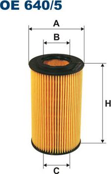 Filtron OE640/5 - Масляный фильтр parts5.com