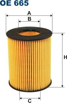 Filtron OE665 - Масляный фильтр parts5.com