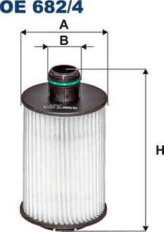 Filtron OE682/4 - Масляный фильтр parts5.com