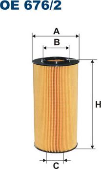 Filtron OE676/2 - Масляный фильтр parts5.com