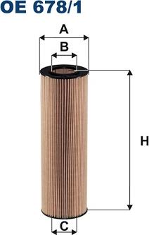 Filtron OE678/1 - Масляный фильтр parts5.com