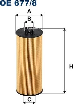 Filtron OE 677/8 - Масляный фильтр parts5.com