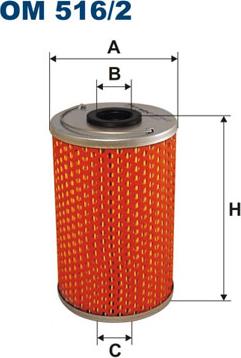 Filtron OM516/2 - Масляный фильтр parts5.com