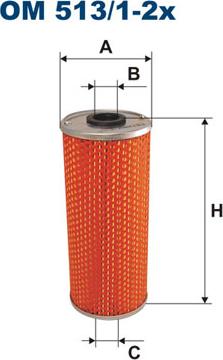 Filtron OM513/1-2x - Масляный фильтр parts5.com