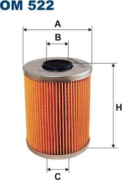 Filtron OM522 - Масляный фильтр parts5.com