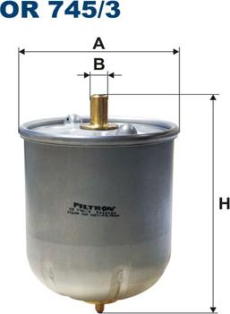 Filtron OR745/3 - Масляный фильтр parts5.com