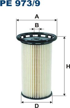 Filtron PE973/9 - Топливный фильтр parts5.com