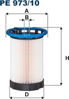 Filtron PE973/10 - Топливный фильтр parts5.com