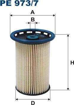 Filtron PE973/7 - Топливный фильтр parts5.com