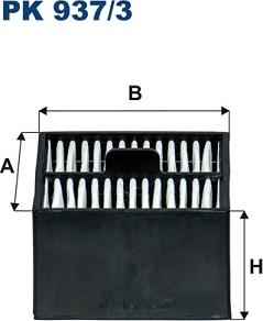 Filtron PK937/3 - Топливный фильтр parts5.com