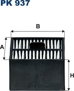 Filtron PK937 - Топливный фильтр parts5.com