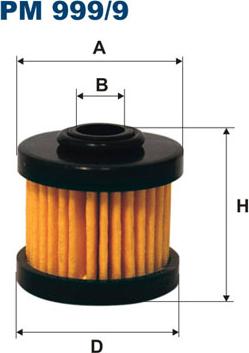 Filtron PM 999/9 - Топливный фильтр parts5.com