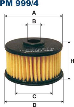 Filtron PM 999/4 - Топливный фильтр parts5.com