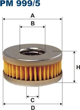 Filtron PM 999/5 - Топливный фильтр parts5.com