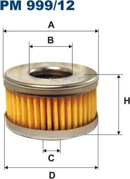 Filtron PM 999/12 - Топливный фильтр parts5.com