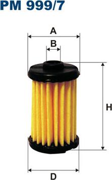 Filtron PM 999/7 - Топливный фильтр parts5.com