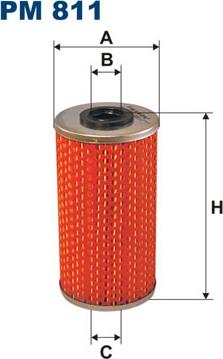 Filtron PM 811 - Топливный фильтр parts5.com