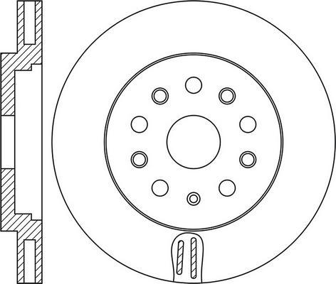 HELLA 8DD 355 109-541 - Тормозной диск parts5.com