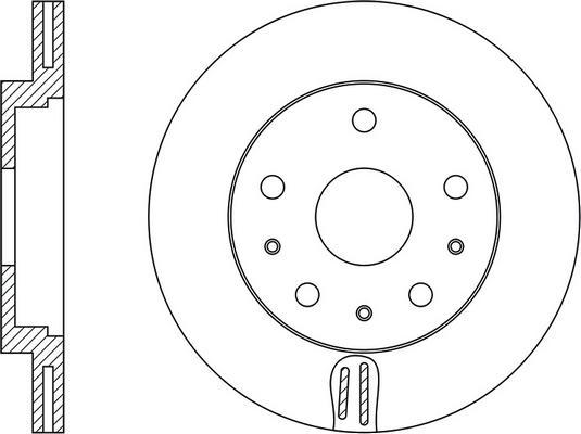 Textar 92166300 - Тормозной диск parts5.com