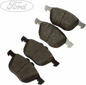 FORD 1 797 211 - Тормозные колодки, дисковые, комплект parts5.com