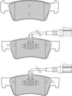 FREMAX FBP-1552 - Тормозные колодки, дисковые, комплект parts5.com