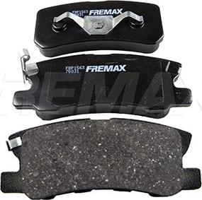 FREMAX FBP-1563 - Тормозные колодки, дисковые, комплект parts5.com