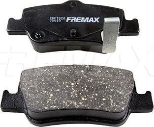 FREMAX FBP-1526 - Тормозные колодки, дисковые, комплект parts5.com