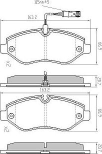 FREMAX FBP-1520 - Тормозные колодки, дисковые, комплект parts5.com