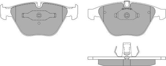 FREMAX FBP-1388 - Тормозные колодки, дисковые, комплект parts5.com