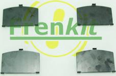 Frenkit 940098 - Противоскрипная пластина, тормозные колодки(задняя пластина) parts5.com