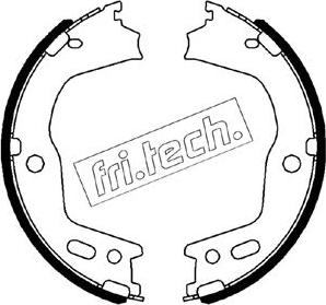 Fri.Tech. 1046.226 - Комплект тормозов, ручник, парковка parts5.com