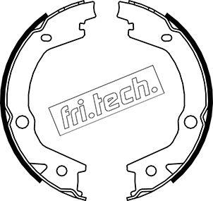 Fri.Tech. 1046.220 - Комплект тормозов, ручник, парковка parts5.com