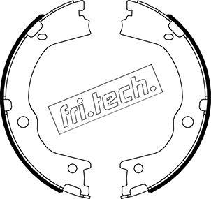 Fri.Tech. 1046.227 - Комплект тормозов, ручник, парковка parts5.com