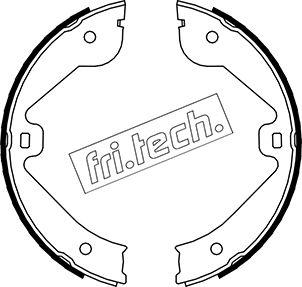 Fri.Tech. 1052.131 - Комплект тормозов, ручник, парковка parts5.com