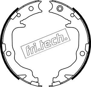 Fri.Tech. 1088.237 - Комплект тормозов, ручник, парковка parts5.com