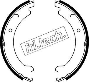 Fri.Tech. 1127.272 - Комплект тормозов, ручник, парковка parts5.com