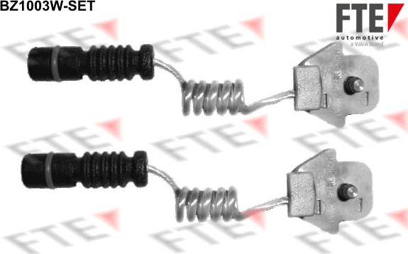 FTE BZ1003W-SET - Сигнализатор, износ тормозных колодок parts5.com