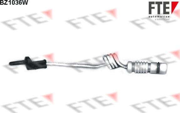 FTE 9410026 - Сигнализатор, износ тормозных колодок parts5.com